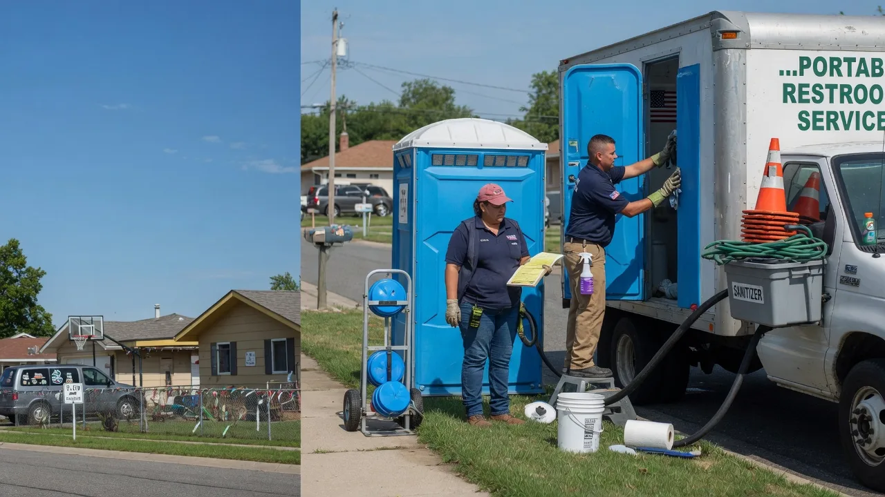 Portable Toilet Rental in Green Camp, OH near me
